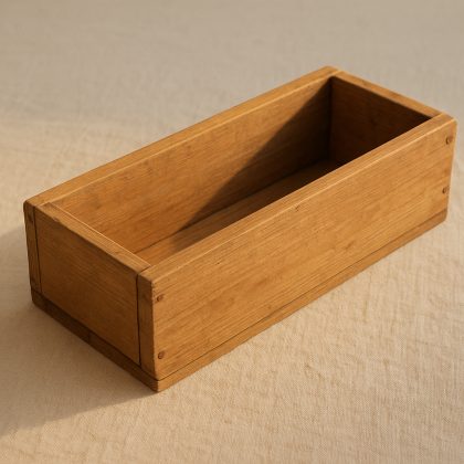 Balkonkasten aus Holz, 40 cm